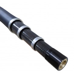 Ручка для подсачека телескопическая Bison Competition Carbon 4 м 